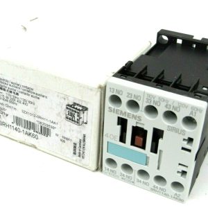 NEW SIEMENS 3RH1140-1AK60 CONTACTOR RELAY 3RH11401AK60
