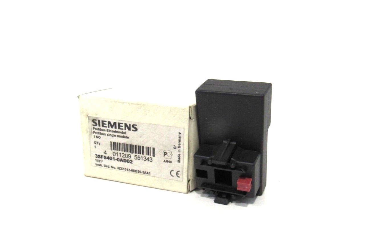 NEW SIEMENS 3SF5401-0AD02 SINGLE MODULE 3SF54010AD02