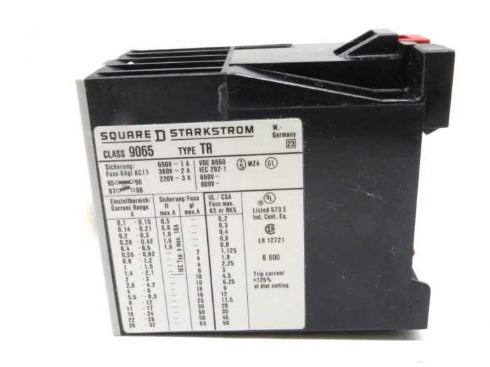 NEW SQUARE D 9065-TR055 OVERLOAD RELAY 9065TR055 - Image 3