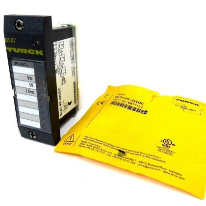 NEW TURCK 6827182 MODULE BL67-PF-24VDC