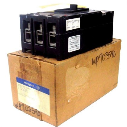 NEW WESTINGHOUSE 2612D74G07 CIRCUIT BREAKER 225A 3 POLES