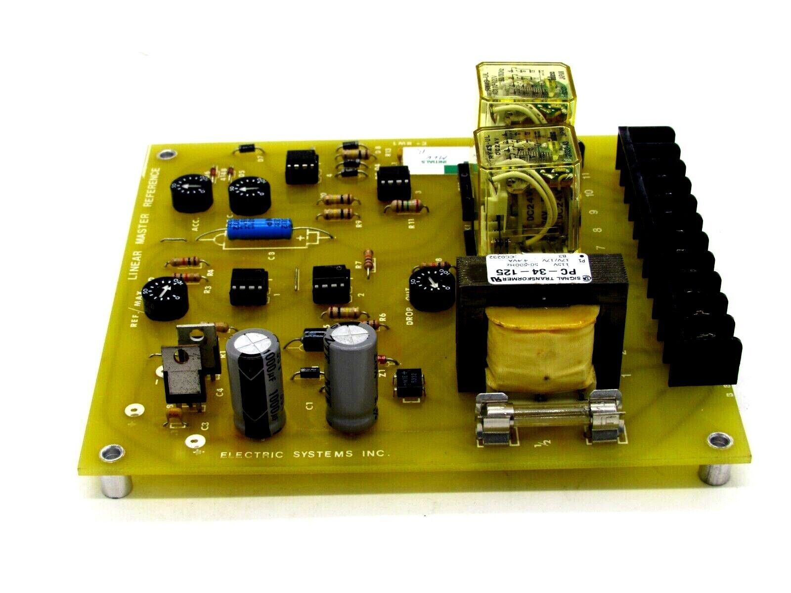 USED ELECTRIC SYSTEMS INC LMR-3 LINEAR MASTER BOARD LMR3 - Image 4