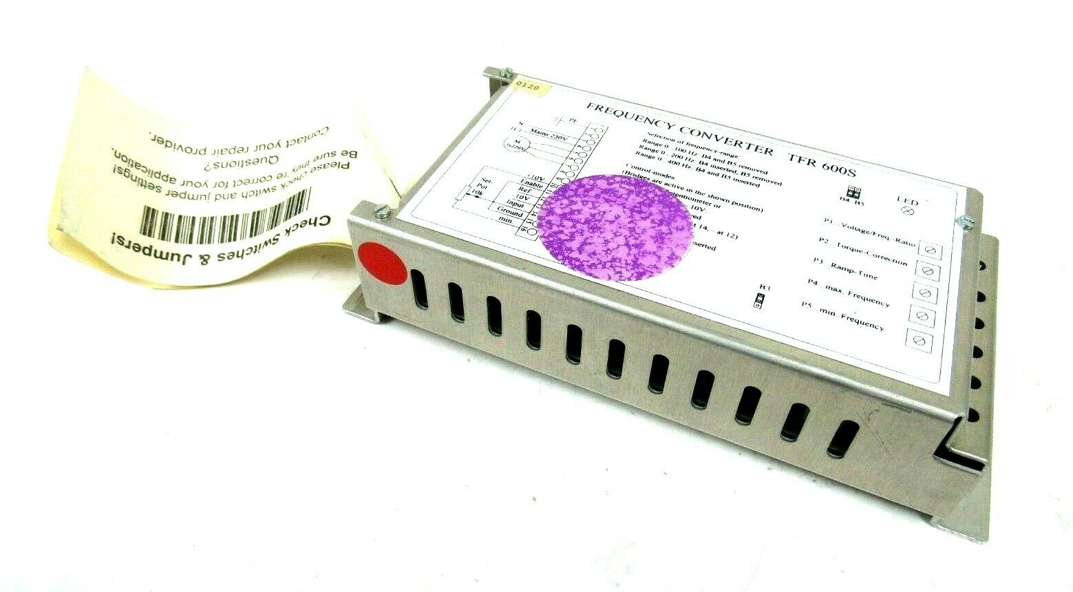 USED WIEDERGUT TFR600S FREQUENCY COUNTER OW2/220KTS TFR600S SB Industrial Supply, Inc.