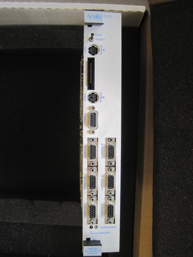 NEW COMPLETE RVSI ACUITY AS-MS40-301 MS40 CAMERA SYSTEM BW-MS40-301 - Image 9