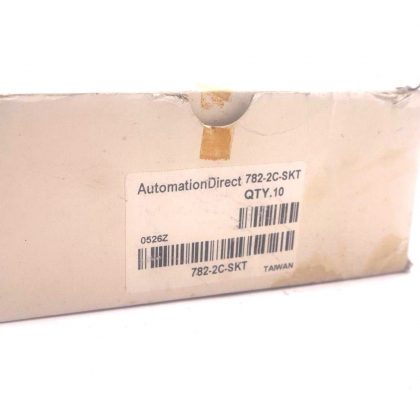 10 NEW AUTOMATION DIRECT 782-2C-SKT RELAY SOCKET 7822CSKT