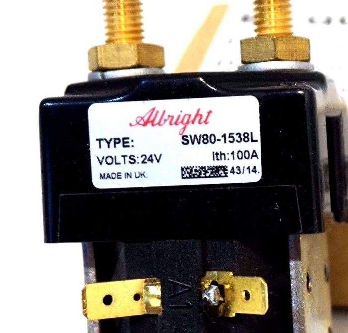 NEW ALBRIGHT SW80-1538L CONTACTOR SW801538L, 230888 - Image 7