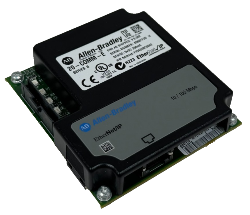 NEW ALLEN BRADLEY 20-COMM-E ETHERNET INTERFACE ADAPTER SER. B 20COMME ...
