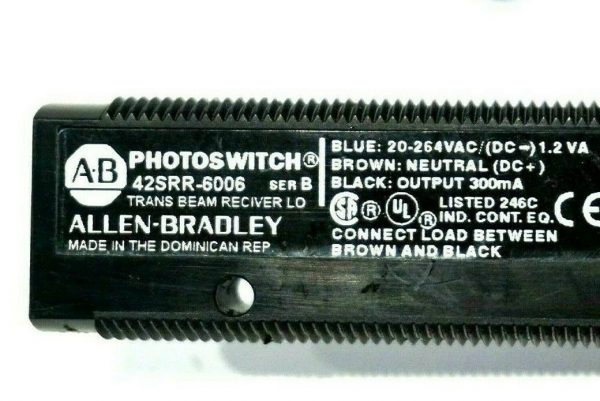 NEW ALLEN BRADLEY 42SRR-6006 TRANS BEAM RECEIVER SER.B 42SRR6006 - Image 3
