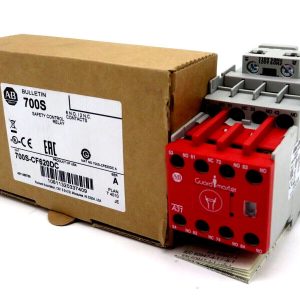 NEW ALLEN BRADLEY 700S-CF620DC SAFETY CONTROL RELAY SERIES A 700SCF620DC