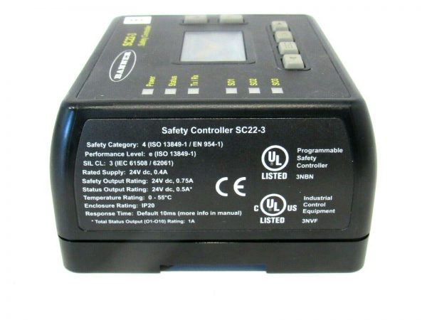 NEW BANNER ENGINEERING SC22-3 SAFETY CONTROLLER SC223 - Image 3