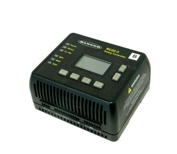 NEW BANNER ENGINEERING SC22-3 SAFETY CONTROLLER SC223