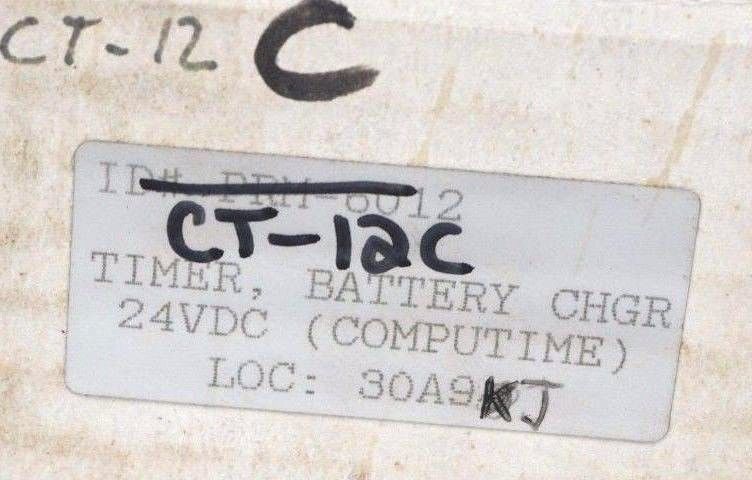 NEW CT-12C TIMER, BATTERY CHARGER 24VDC, CT12C - Image 4