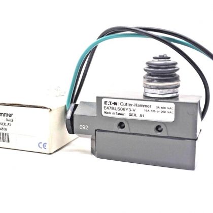 NEW CUTLER HAMMER E47BLS06Y3-V LIMIT SWITCH  E47BLS06Y3V SERIES A1