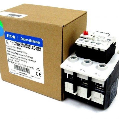 NEW EATON C396B2A075SELXD-GR1 OVERLOAD RELAY C396B2A075SELXDGR1