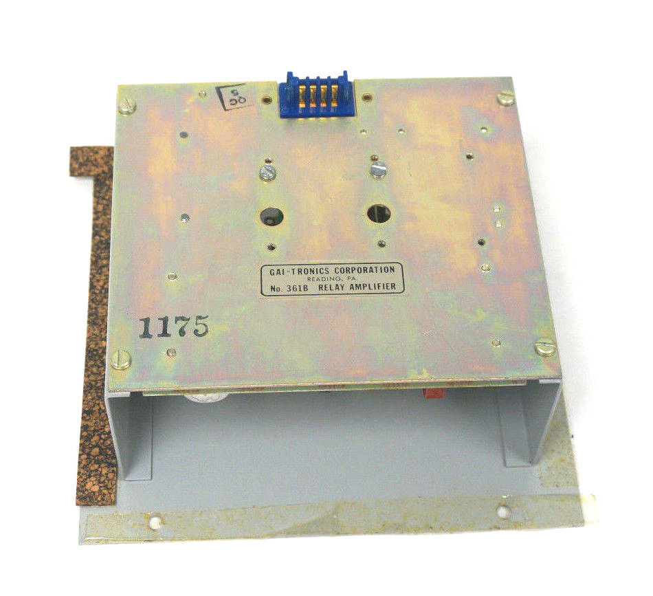 NEW GAI TRONICS 361B RELAY AMPLIFIER 1175 - Image 5