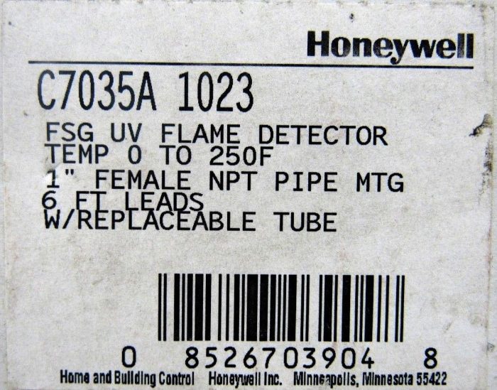 NEW HONEYWELL C7035A-1023 FLAME DETECTOR C7035A1023 - Image 5