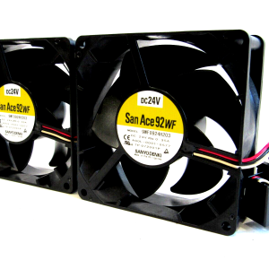 NEW LOT OF 2 SANYO DENKI 9WF0924H203 FAN
