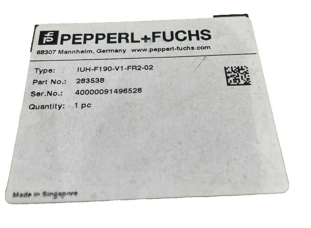 NEW PEPPERL+FUCHS 283538 READ/WRITE DEVICE IUH-F190-V1-FR2-02 - Image 5