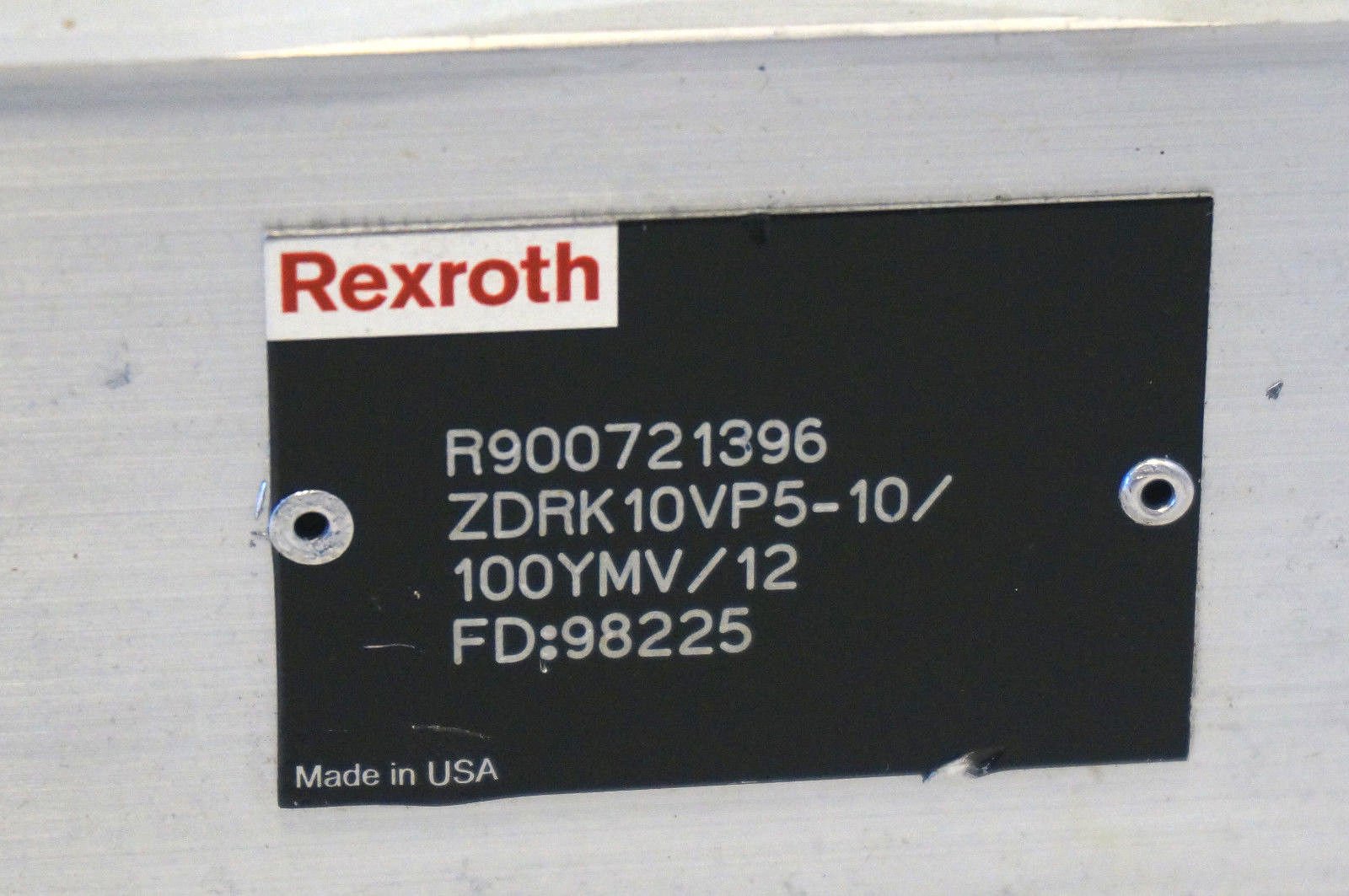 NEW REXROTH ZDRK10VP5-10-100YMV-12 PRESSURE REDUCING VALVE R900721396 - Image 4