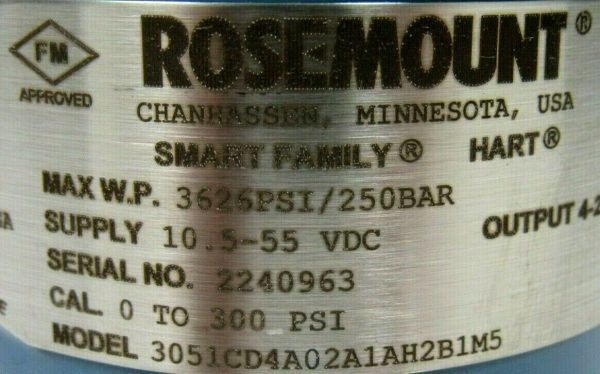 NEW ROSEMOUNT 3051-CD4A02A1AH2B1M5 TRANSMITTER 3051CD-5276961 - Image 6