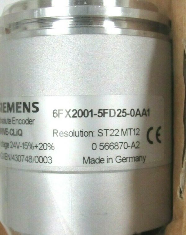 NEW SIEMENS 6FX2001-5FD25-0AA1 ABSOLUTE ENCODER 6FX20015FD250AA1 - Image 5