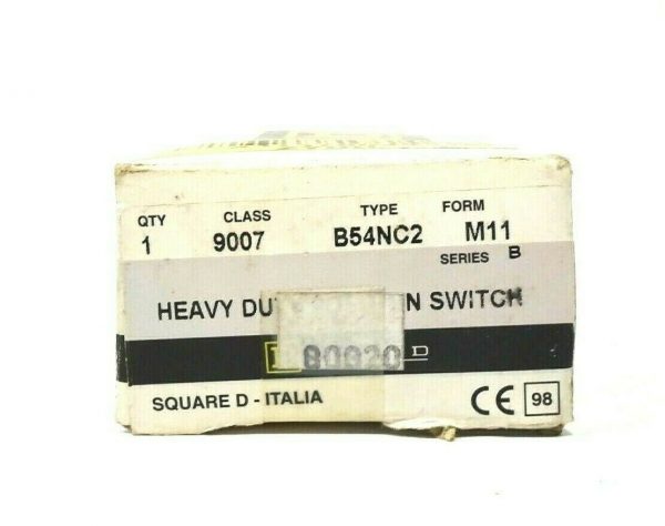 NEW SQUARE D 9007-B54NC2 LIMIT SWITCH SER.B 9007B54NC2 - Image 4