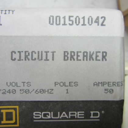 NEW SQUARE D Q01501042 CIRCUIT BREAKER
