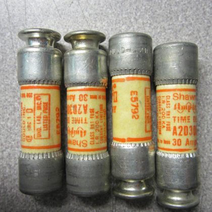4 NEW FERRAZ A2D-30-R FUSES A2D30R