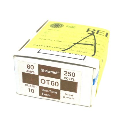 7 NEW GOULD SHAWMUT OT60 FUSES