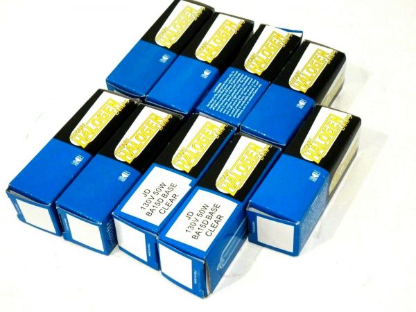 9 NEW HIKARI JD BA15D HALOGEN LAMP JDBA15D