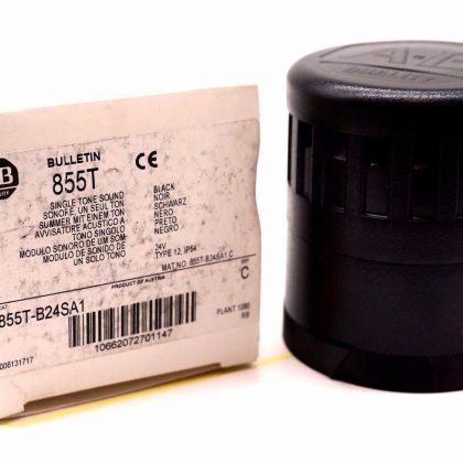 NEW ALLEN BRADLEY 855T-B24SA1 SINGLE TONE SOUND STACK LIGHT SER.C 855TB24SA1