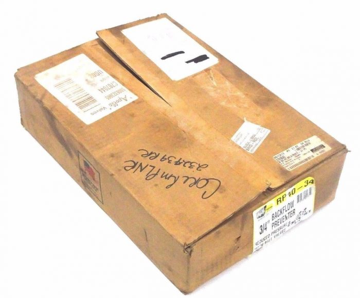NEW APOLLO RP40-34 3/4 BACKFLOW PREVENTER - SB Industrial Supply, Inc.