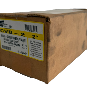 NEW APOLLO VALVES 61-108-01 BALL-CONE CHECK VALVE CVB-2 2" 6110801