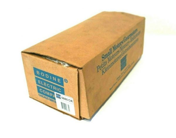 NEW BODINE ELECTRIC 42R5BFCI-E3 GEARMOTOR 1/6 H.P. 60 HZ 1 PHASE 42R5BFCIE3