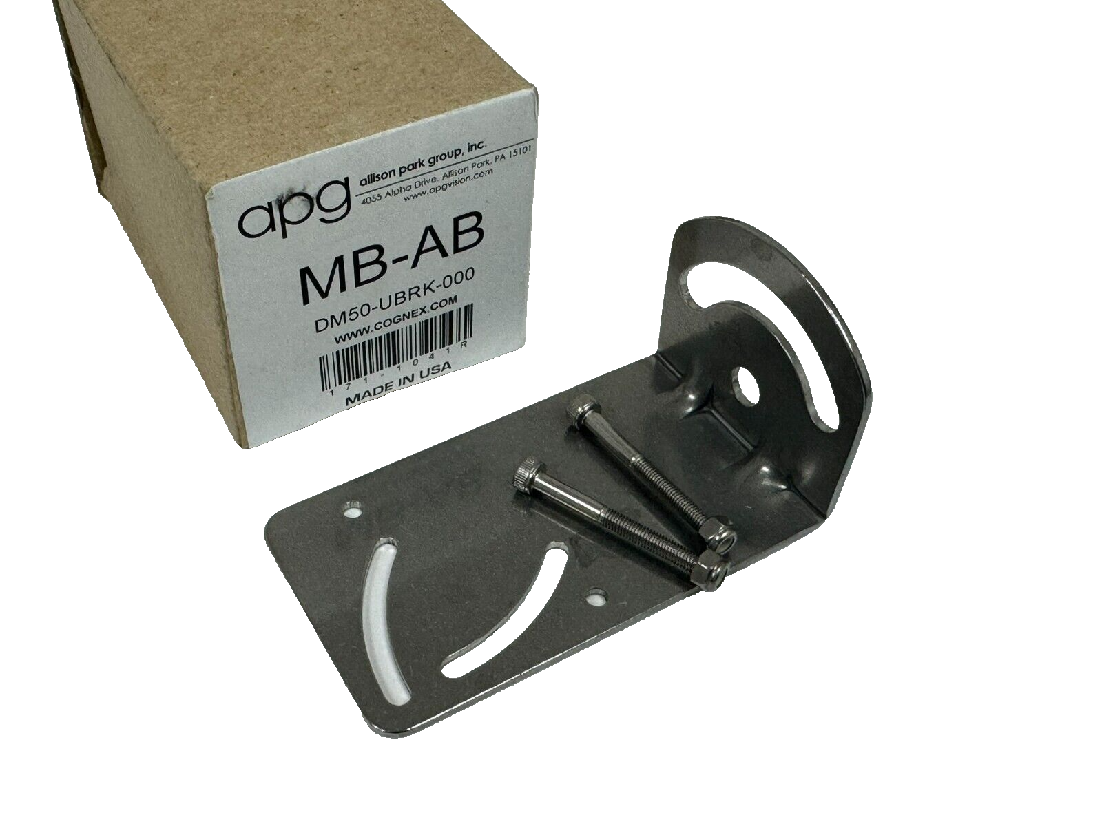 NEW COGNEX DMR-50X-00 BARCODE SCANNER W/ DM-RS232IO-00 & DM50-UBRK-000 - Image 5