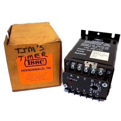 NEW ISSC 1013-1-F-2-B SOLID STATE TIMER OFF DELAY 10131F2B