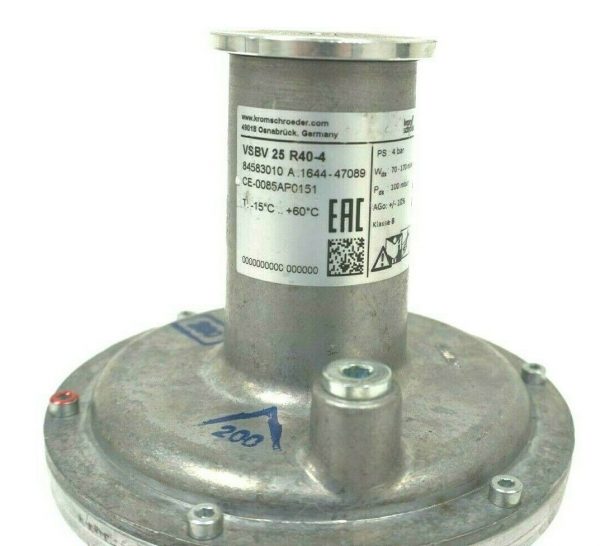 NEW KROM SCHRODER VSBV 25 R40-4 SAFETY RELIEF VALVE VSBVR404 - Image 4