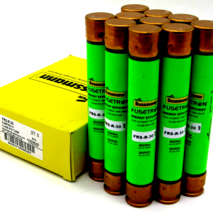 NEW LOT OF 10 COOPER BUSSMANN FRS-R-30 FUSES FRSR30