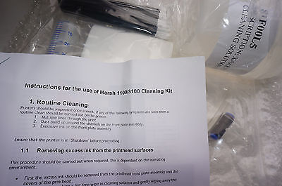 NEW MARSH INKJET 17/70 1100/3100 PRINTHEAD CLEANING KIT 1770 11003100 - Image 4