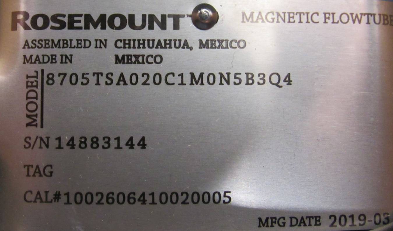 NEW ROSEMOUNT 8705TSA020C1M0N5B3Q4 FLOW METER 8732EMT1A1N5M4C1 - Image 4