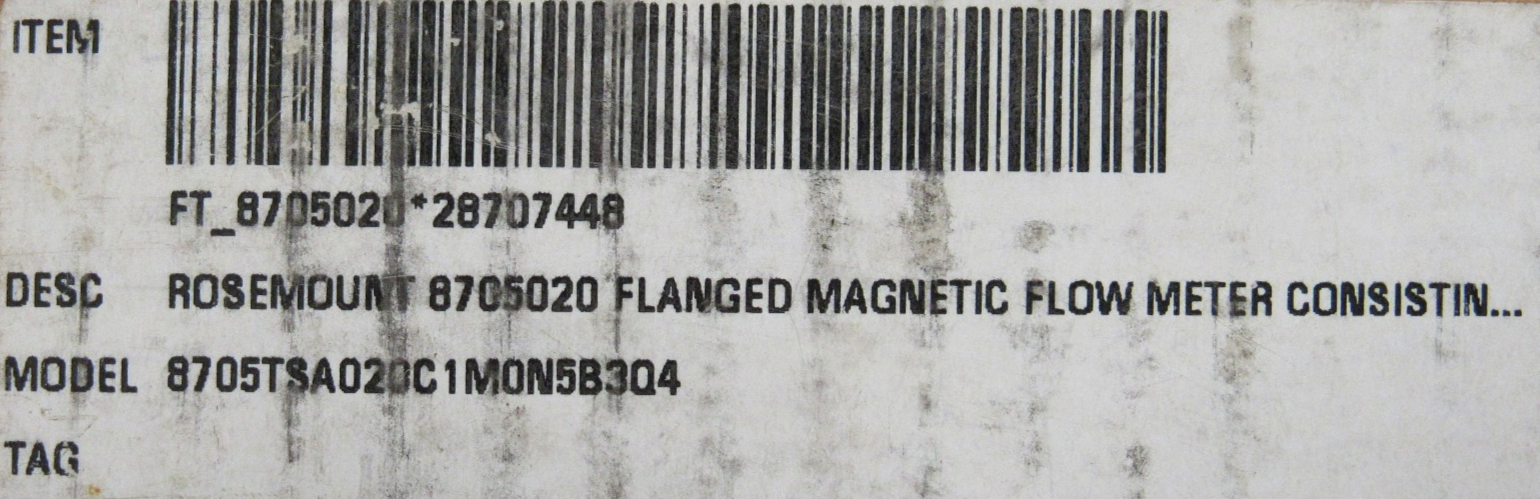 NEW ROSEMOUNT 8705TSA020C1M0N5B3Q4 FLOW METER 8732EMT1A1N5M4C1 - Image 6