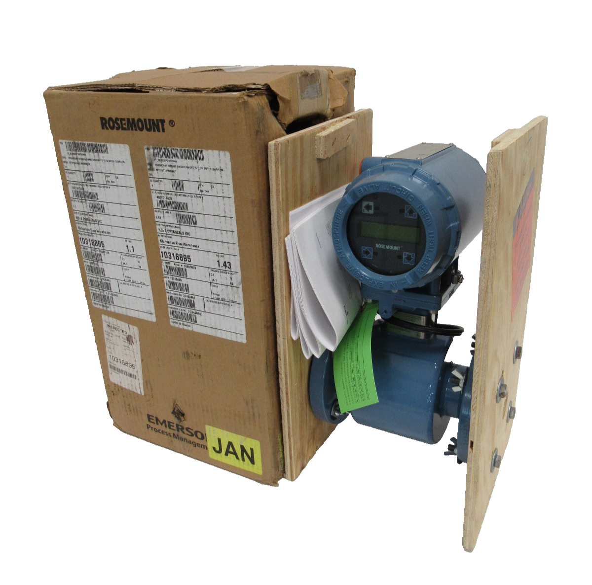 NEW ROSEMOUNT 8705TSA020C1M0N5B3Q4 FLOW METER 8732EMT1A1N5M4C1