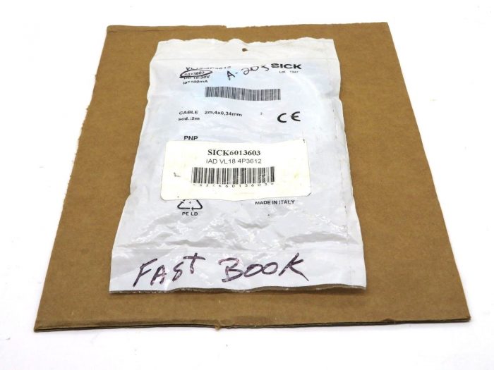 NEW SEALED SICK VL18-4P3612 2M CABLE VL184P3612 - Image 3