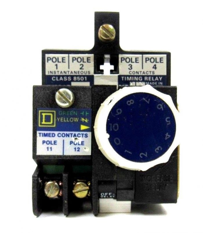 NEW SQUARE D 8501-LT TIMER ATTACHMENT 8501LT - Image 3