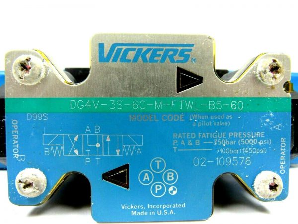 NEW VICKERS DG4V-3S-6C-M-FTWL-B5-60 VALVE 02-109576 DG4V3S6CMFTWLB560 - Image 4