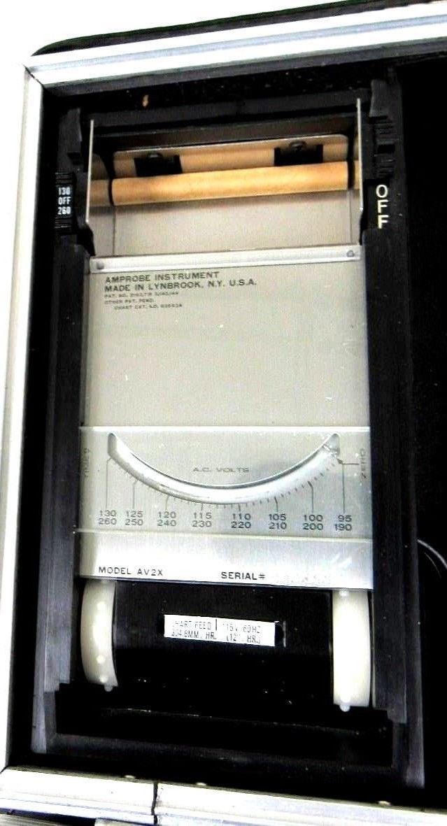 USED AMPROBE AV2X VOLTAGE CHART RECORDER - Image 4