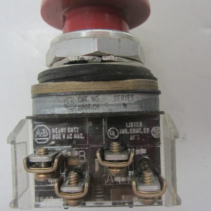Allen Bradley 800T-D6 Ser. N  Push Button 800TD6