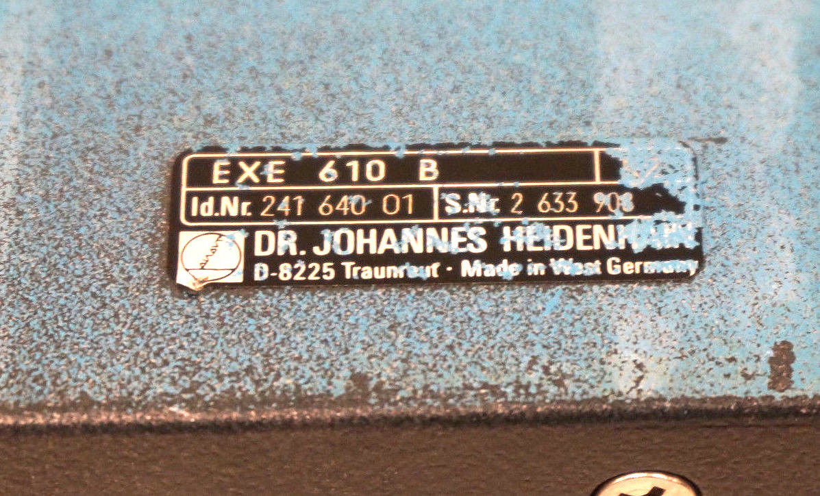 HEIDENHAIN EXE-610-B INTERPOLATION BOX 241-640-01 REPAIRED - Image 4