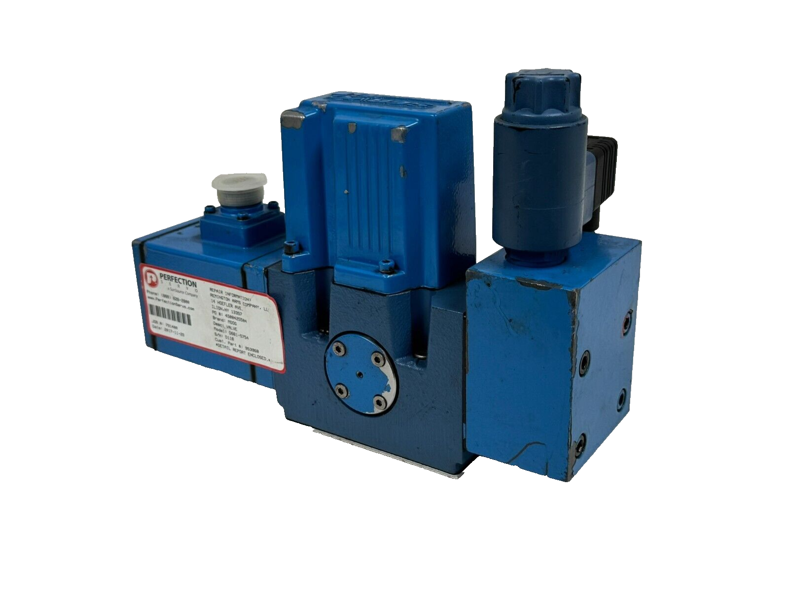 MOOG D661-1717E SERVO VALVE P80HAAWGNSB0 REFURBISHED - Image 3