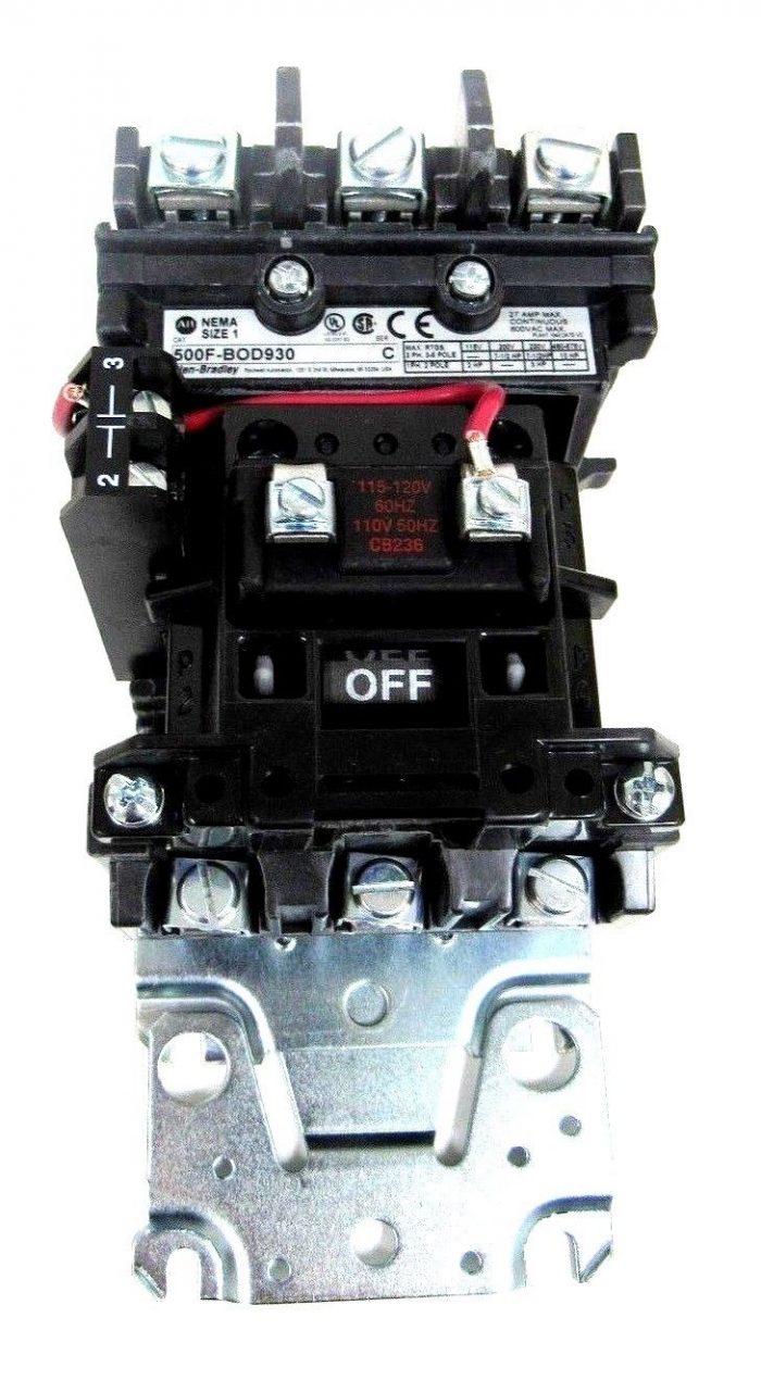 NEW ALLEN BRADLEY 509-BOD STARTER SIZE 1 509BOD SER 1 - Image 3